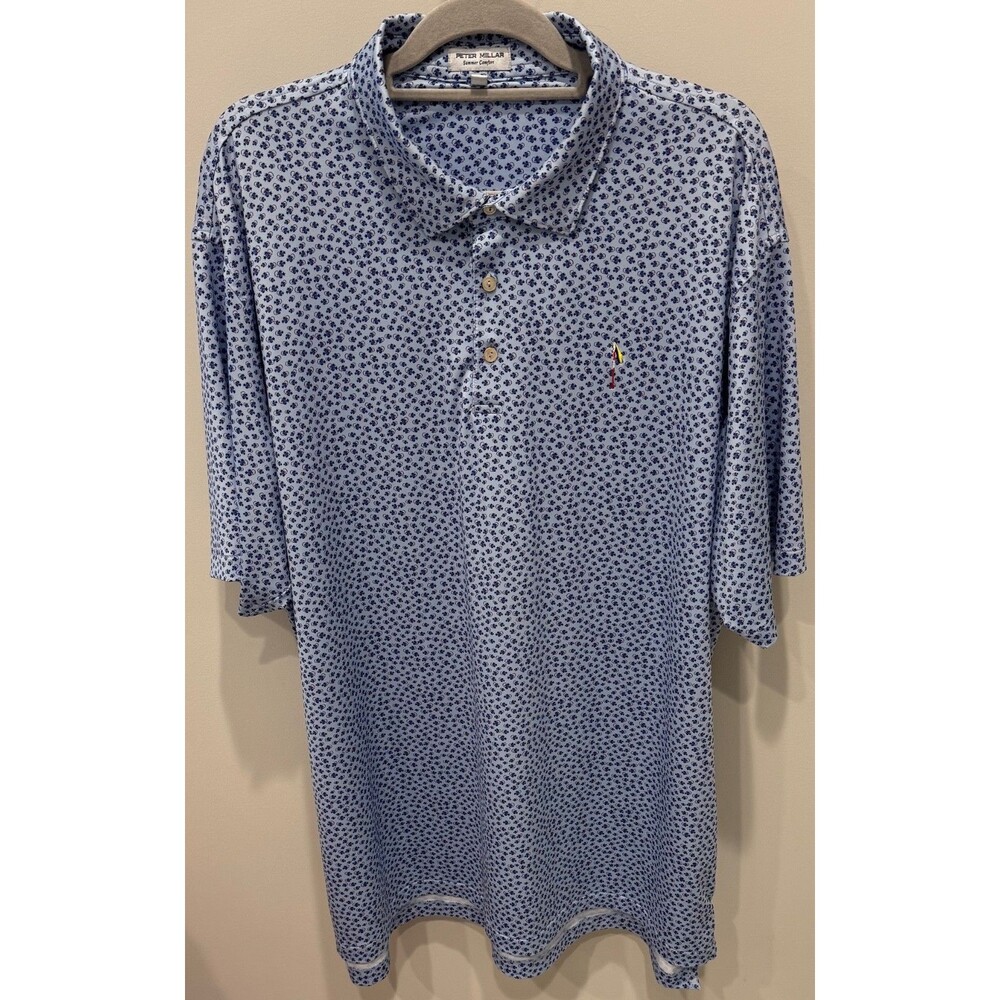 PETER MILLAR x NORTH SHORE CC - Summer Comfort Golf Shirt - Men's Size XXL